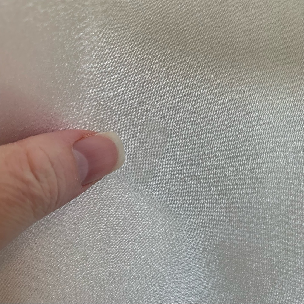 Lulus Large Lanelle Cream Ruffled One Shoulder Midi Dress NWOT Whimsical Tiered - Picture 10 of 17